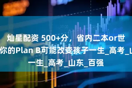 灿星配资 500+分，省内二本or世界名校？你的Plan B可能改变孩子一生_高考_山东_百强